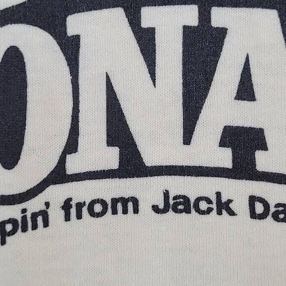 Vintage 70s Jack-Daniels Shirt Large 21x26 Lemonade Cocktail - Picture 9 of 13